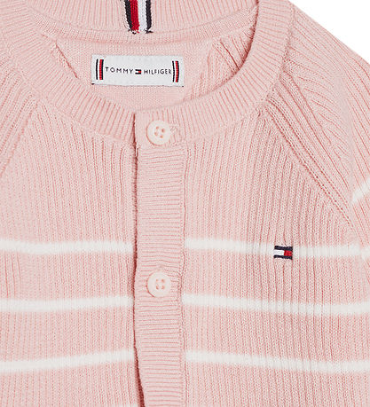 Tommy Hilfiger Gave?ske - Cardigan/Bukser - Strik - Soft Rose St