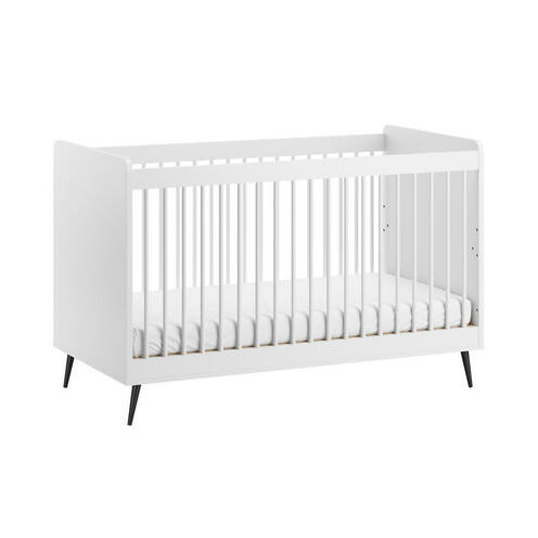 Chambre DUO Lit 70x140 Commode BLANCA Blanc - VOX