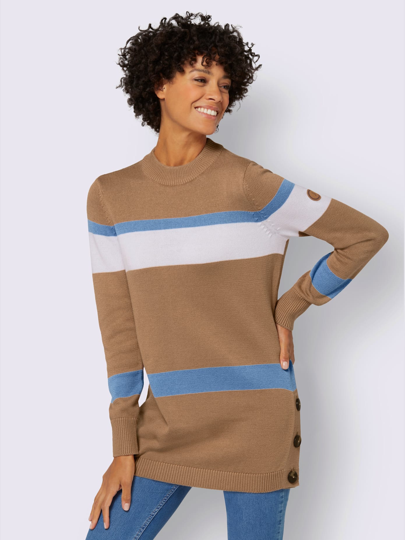 Pull long 50% coton