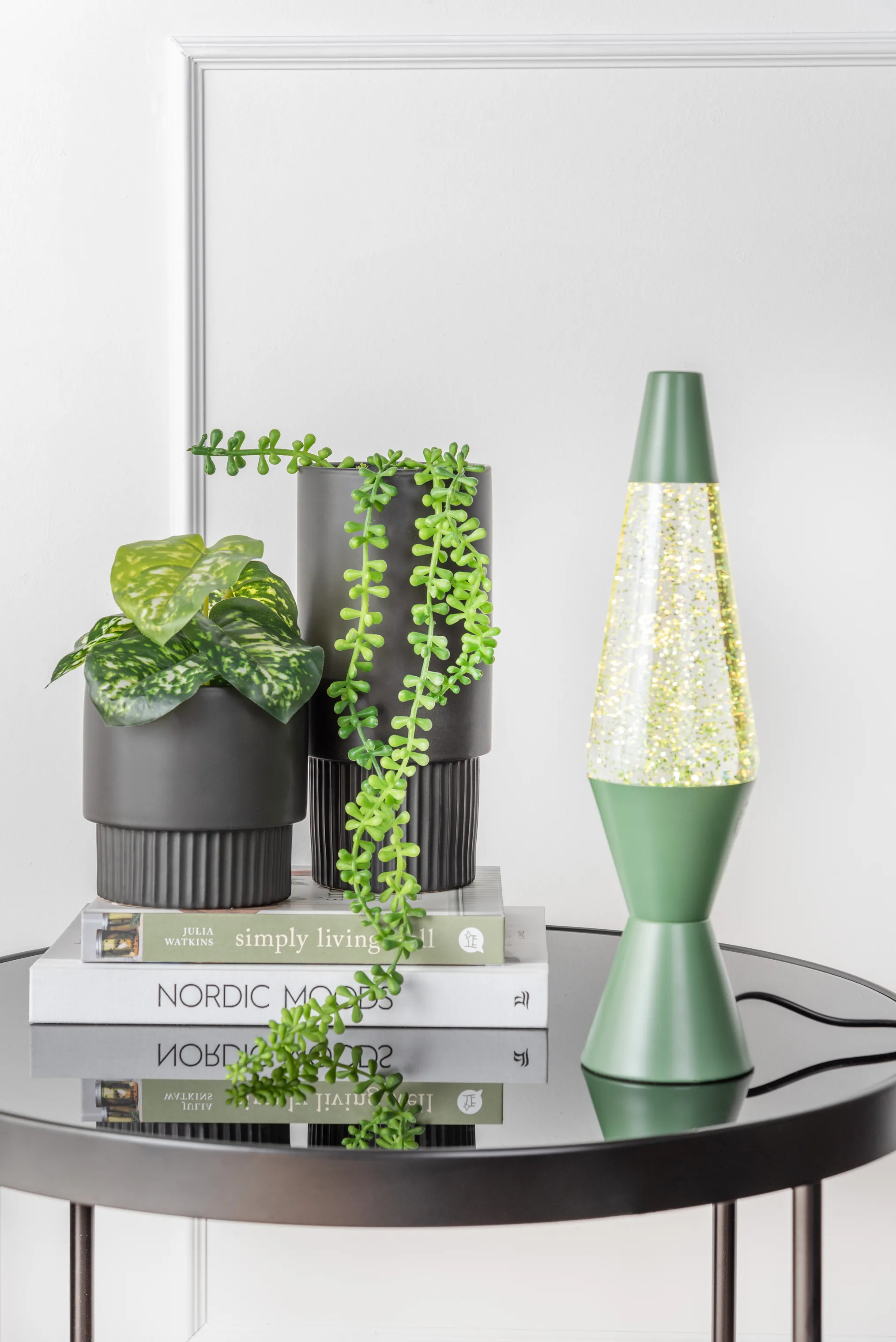 Leitmotiv Glitter Bordlampe