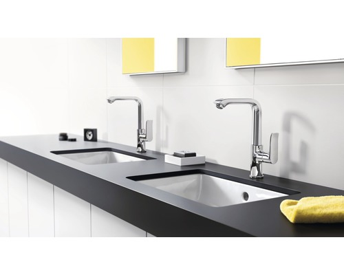 hansgrohe Metris 31087000 chroom wastafelmengkraan inclusief afvoergarnituur