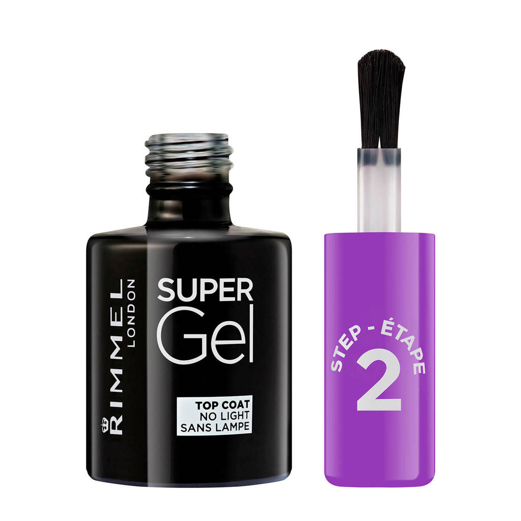 Prima nagellak.SuperGel gel nagellak top coat - 00 Transparant