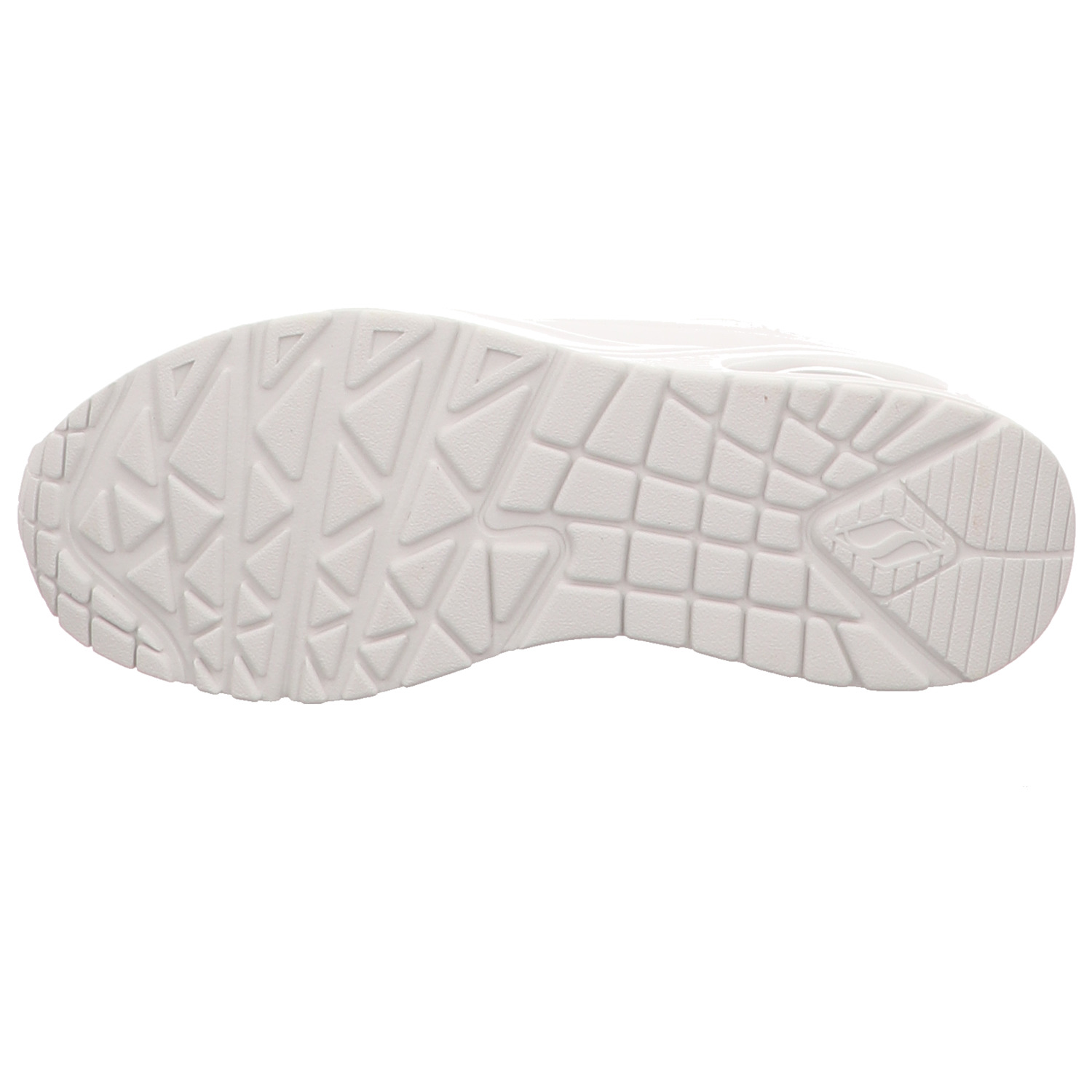 SKECHERS Sneaker weiß weiss/weiss kombi