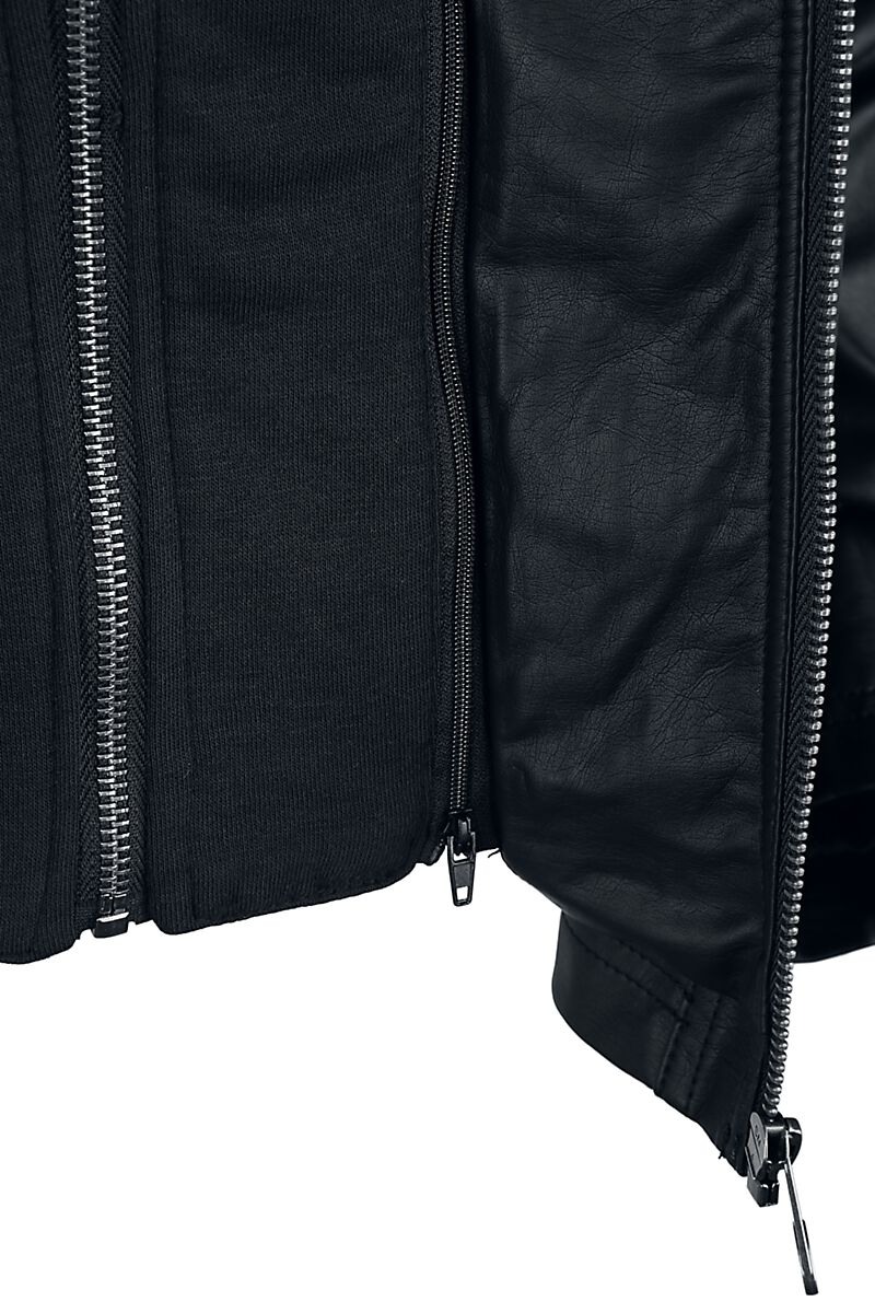 Road Tripping | Black Premium by EMP Veste en imitation cuir