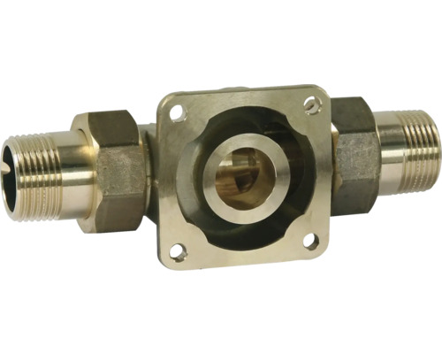 Universele flens SYR DN 32 met messing eindkap 2421.32.005