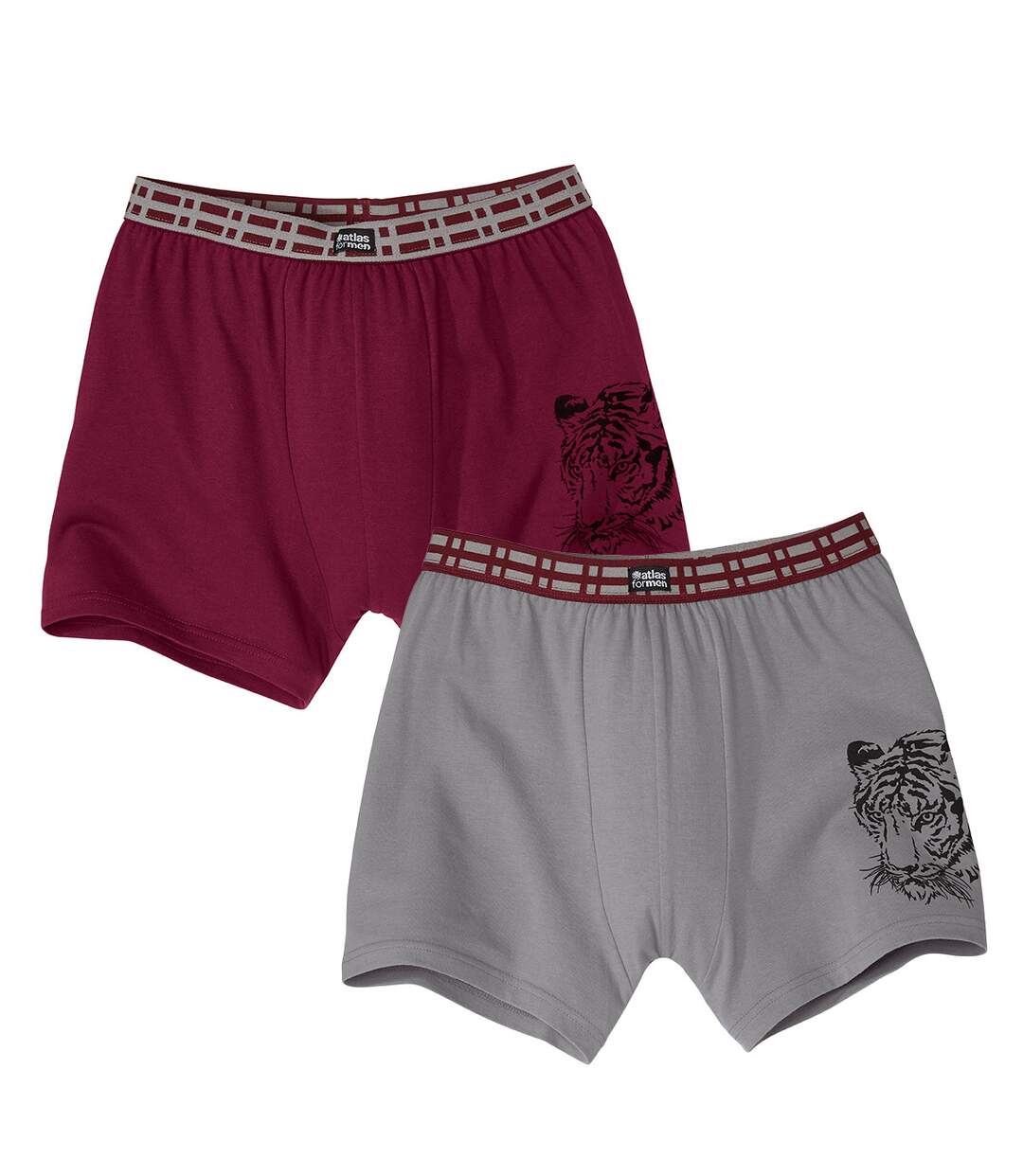 Lot de 2 Boxers Stretch Confort