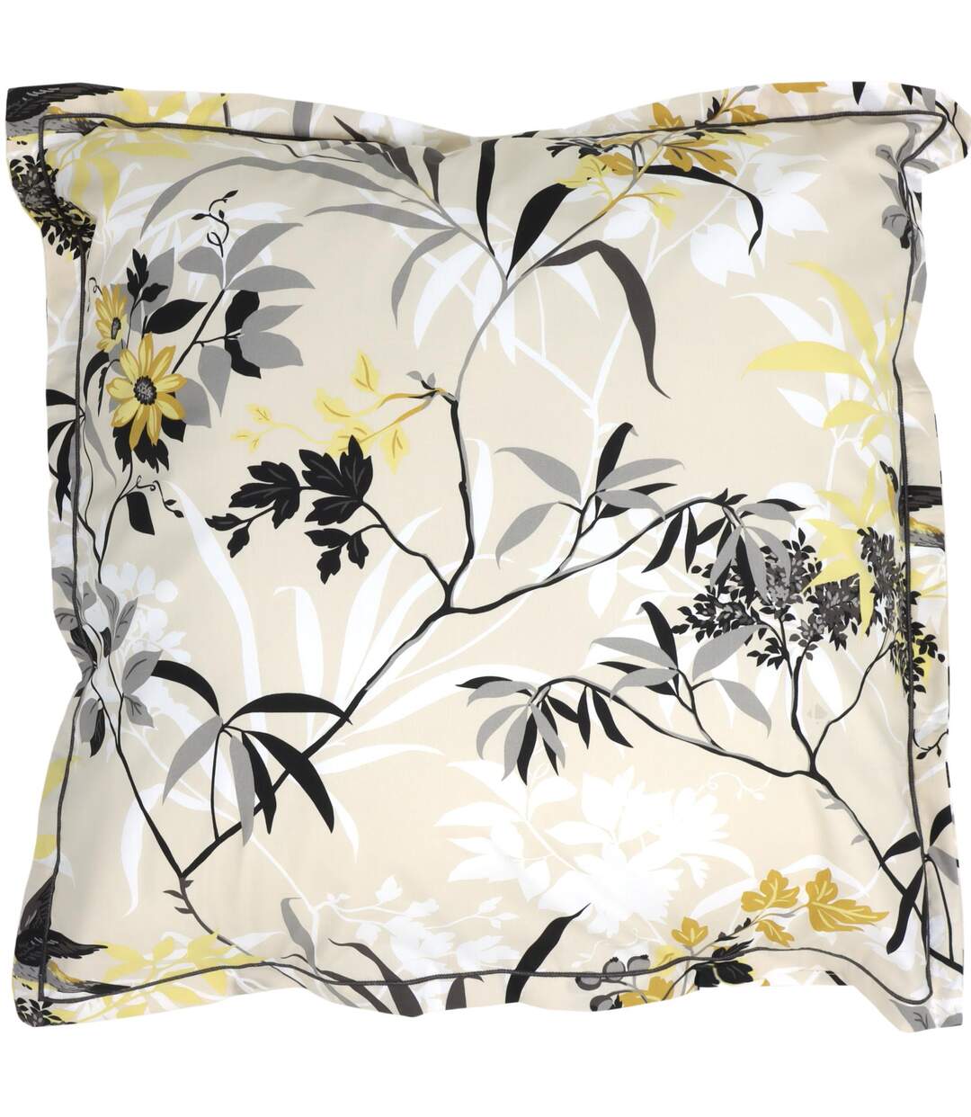 Parure de lit 300x240 cm percale coton ASIA Beige 3 pièces