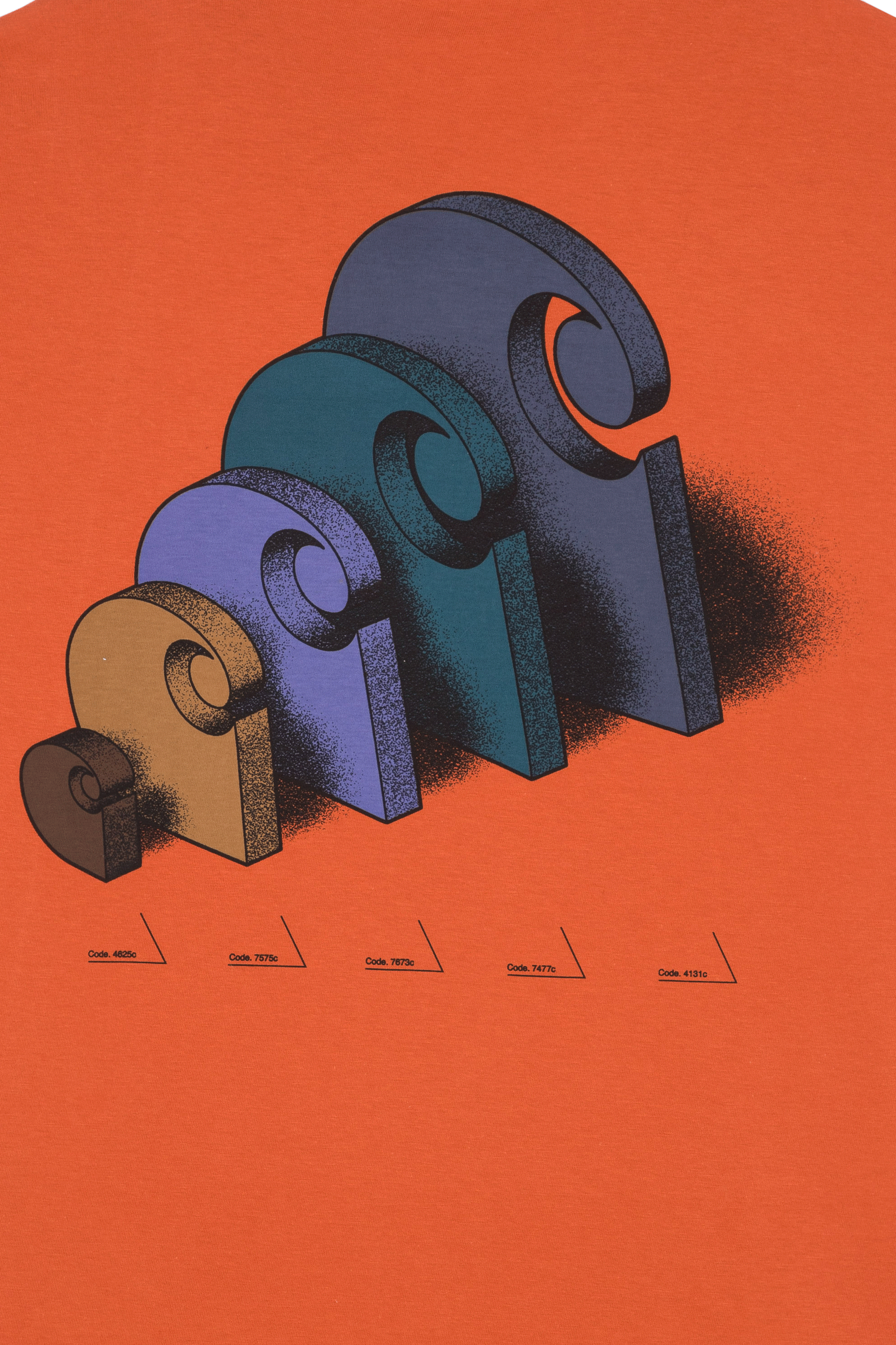 CARHARTT WIP T-shirt  Diagram C  Orange