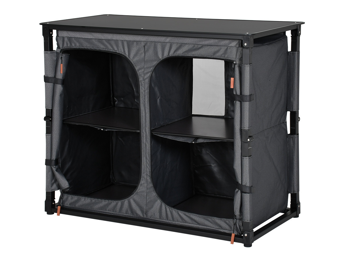 Obelink Alu Quick kast - Black