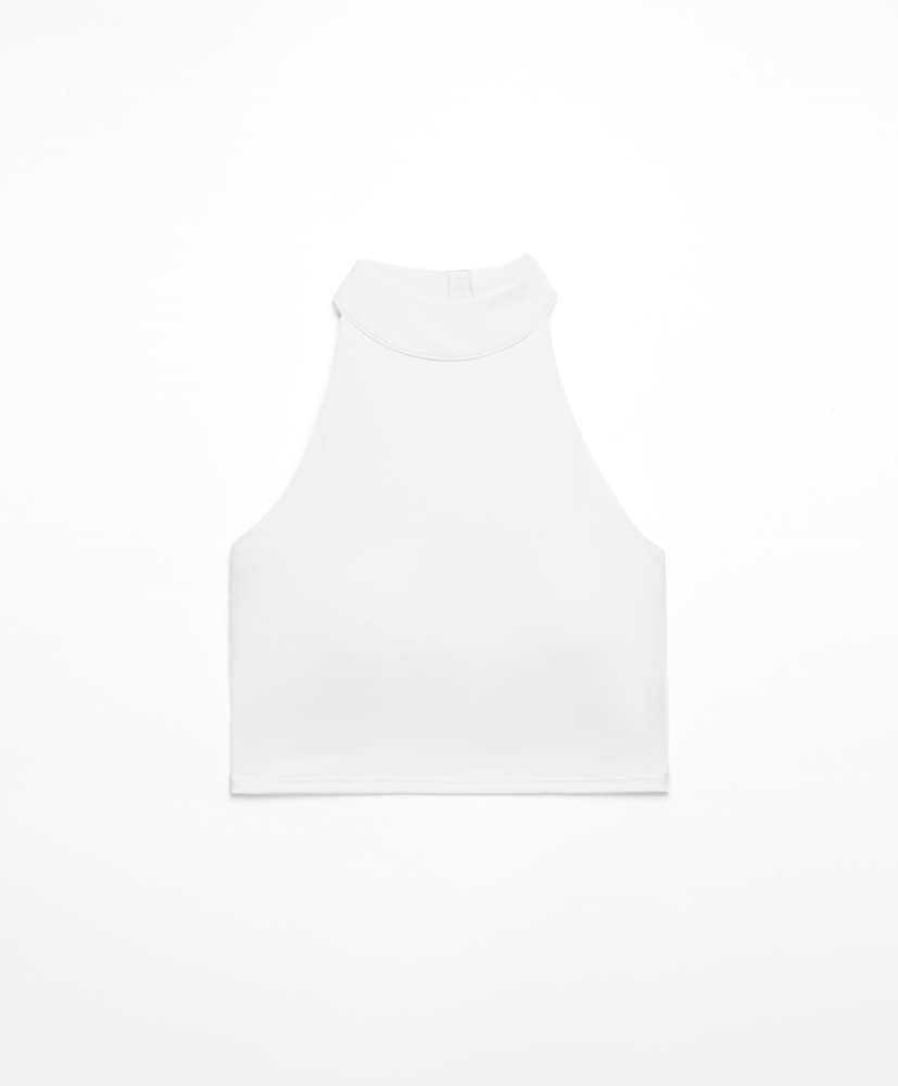 Top de alças Comfortlux com costas abertas