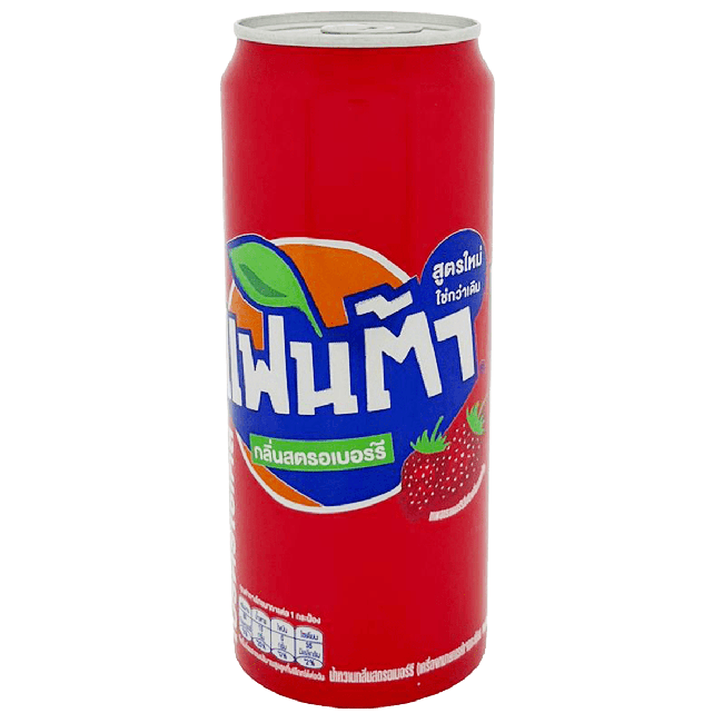 Fanta Frisdrank Aardbeismaak (Thailand) 325ml