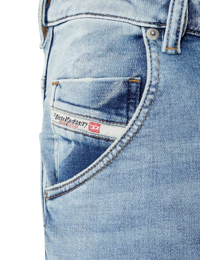 DIESEL JEAN JOGGING KROOLEY BLEU 068BB