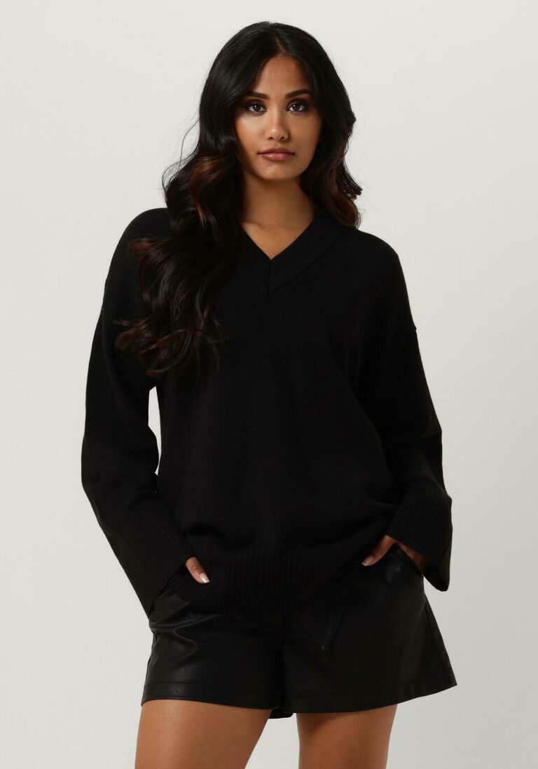 MSCH COPENHAGEN zwarte msch copenhagen trui mschodanna rachelle v pullover