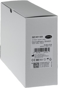 DermaPlast Stretch Gazebinde weiss 6 cm x 4 m