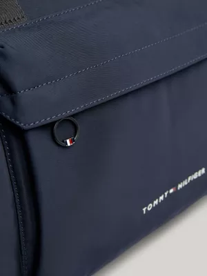 Bolsa de viagem com logotipo e zíper duplo