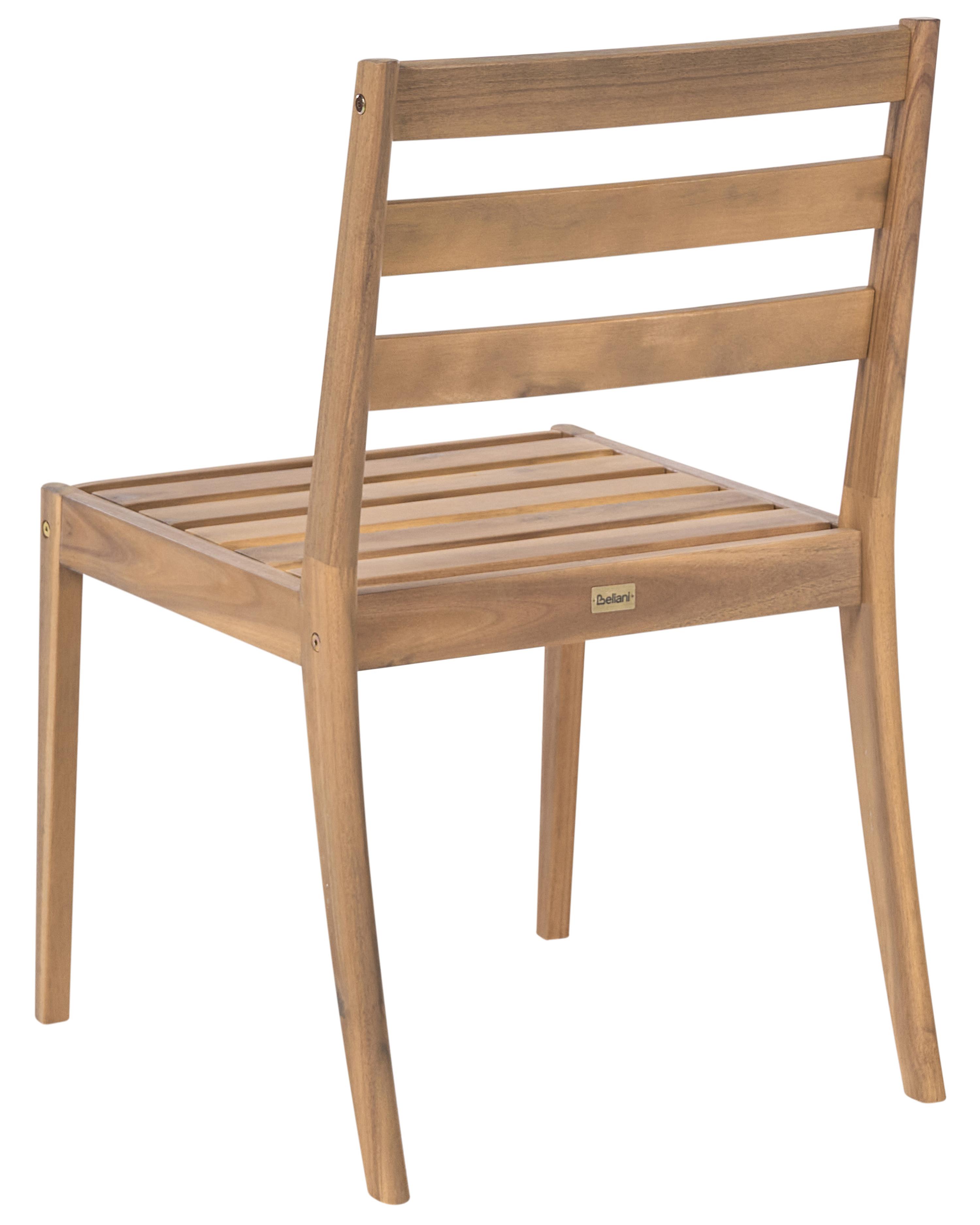 Set van 2 tuinstoelen CHIOGGIA Gecertificeerd acaciahout Lichtbruin