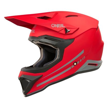 Casque cross O'Neal 1SRS - SOLID 2025 - Rouge