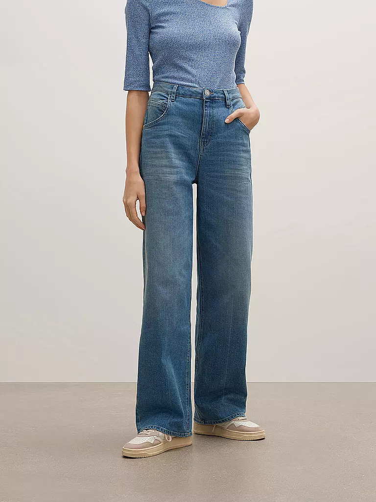 OPUS Jeans Flared Fit MIBERTA blau