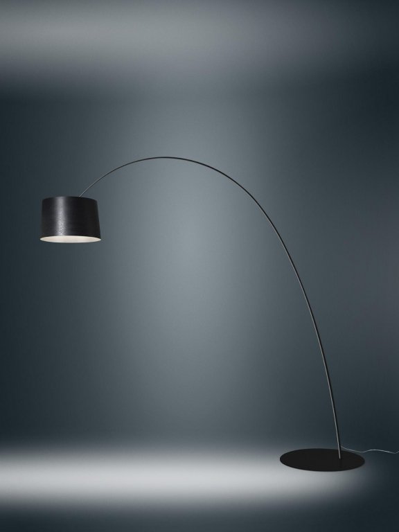 Foscarini Twiggy Elle booglamp LED zwart