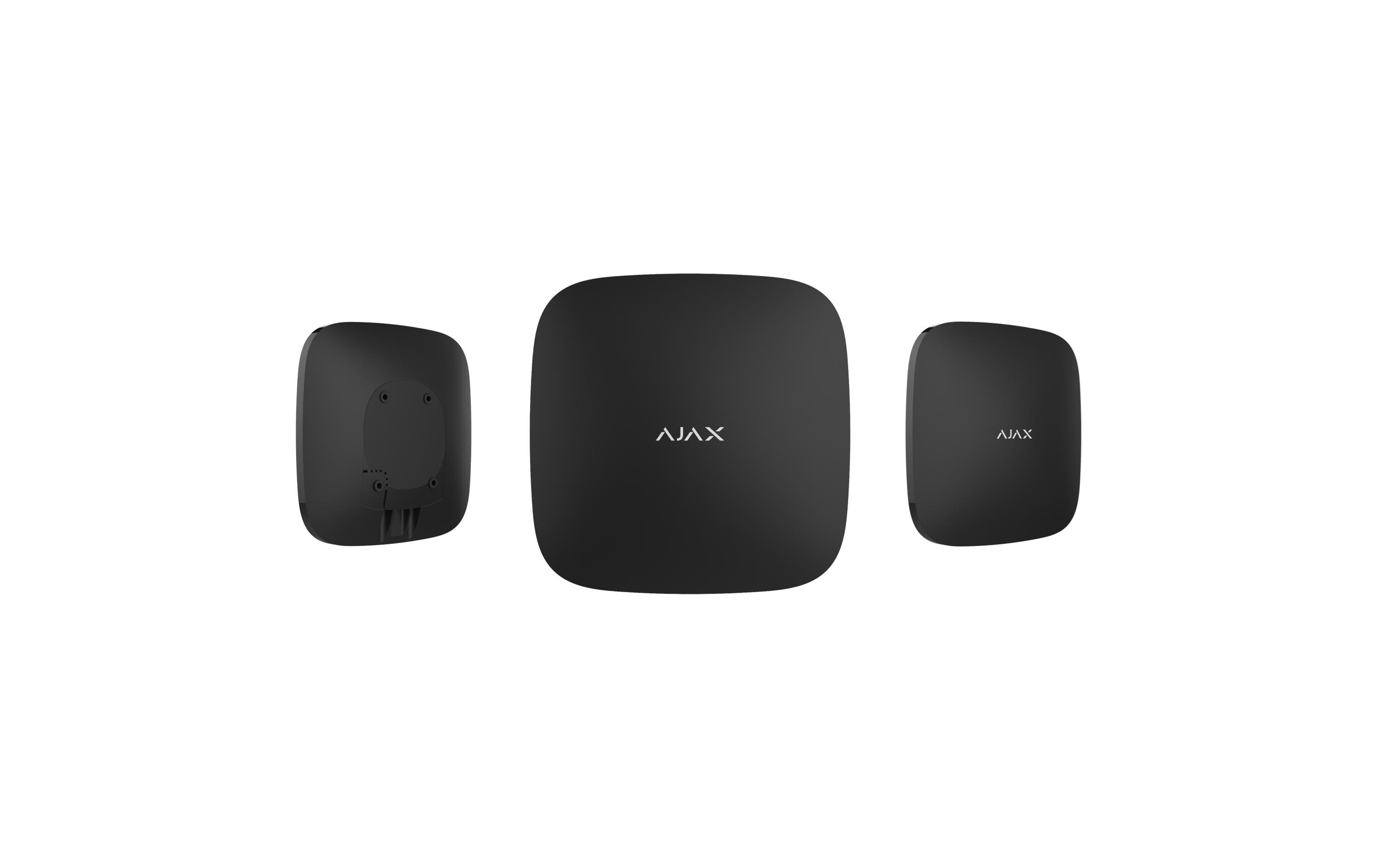 Baseline Hub 2 Plus Jeweller Schwarz<br>Kabellose Hub-Zentrale mit Fotoverifizierung