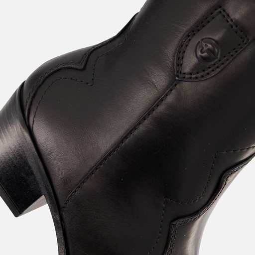 Tamaris Cowboylaarzen zwart Leer
