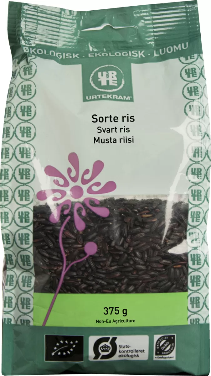 Urtekram Ris sorte Ø - 375 g