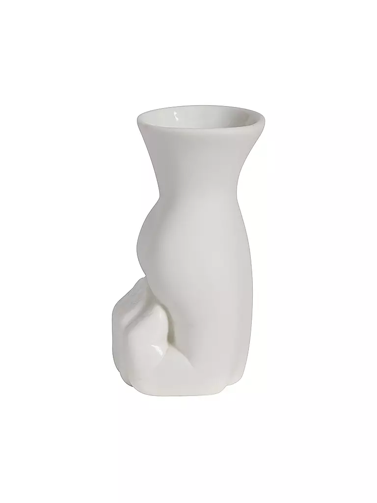 JONATHAN ADLER Vase MARCEL 12x15cm white weiss