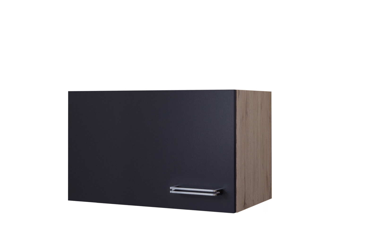 Kurz-Hängeschrank RISENTO - anthrazit - San remo Eiche - 60 cm breit