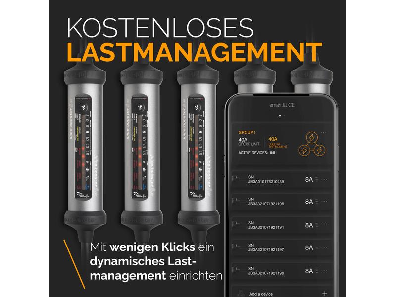 Juice Technology Mobile Wallbox JUICE BOOSTER 3 air Swiss T Die smarte 7-in-1-Ladelösung für Elektrofahrzeuge für zuhause oder unterwegs