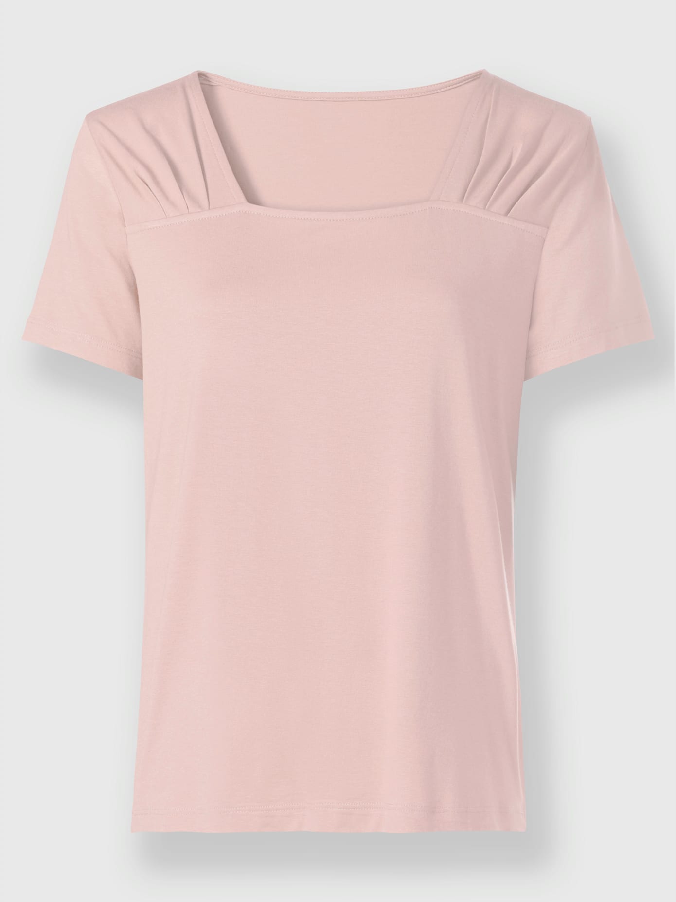 T-shirt plis décoratifs tendance