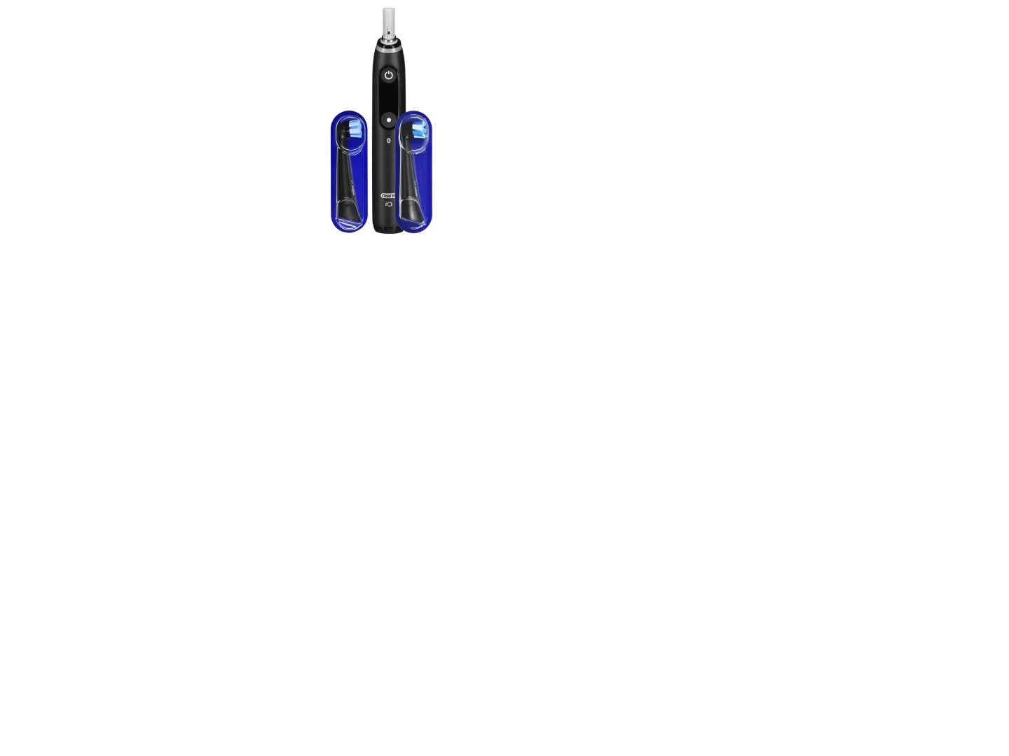 Braun 408482, Voksen, Vibrerende tandbørste, Daglig pleje, Sort, Rund, OLED