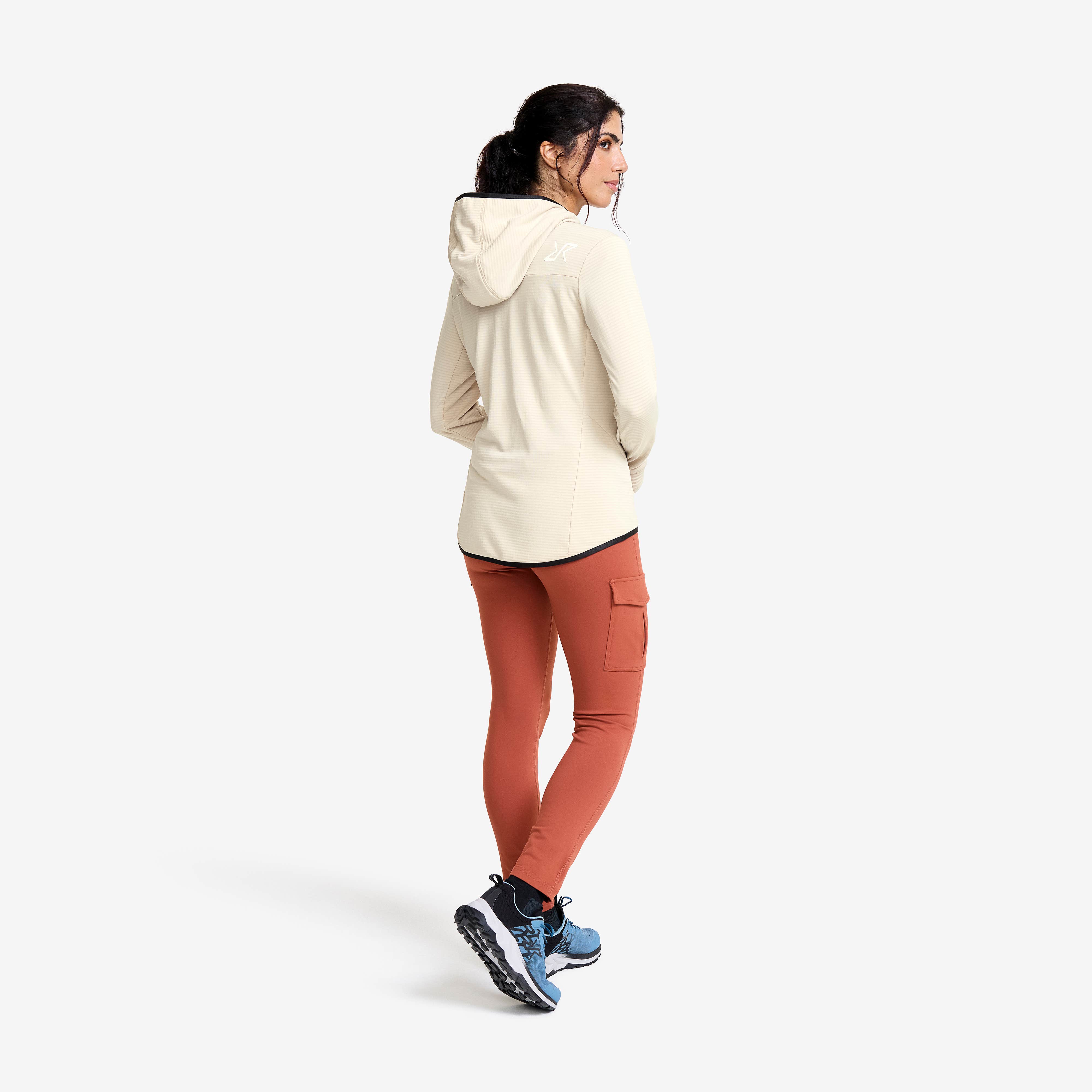 Waffle Hoodie Dame Peyote