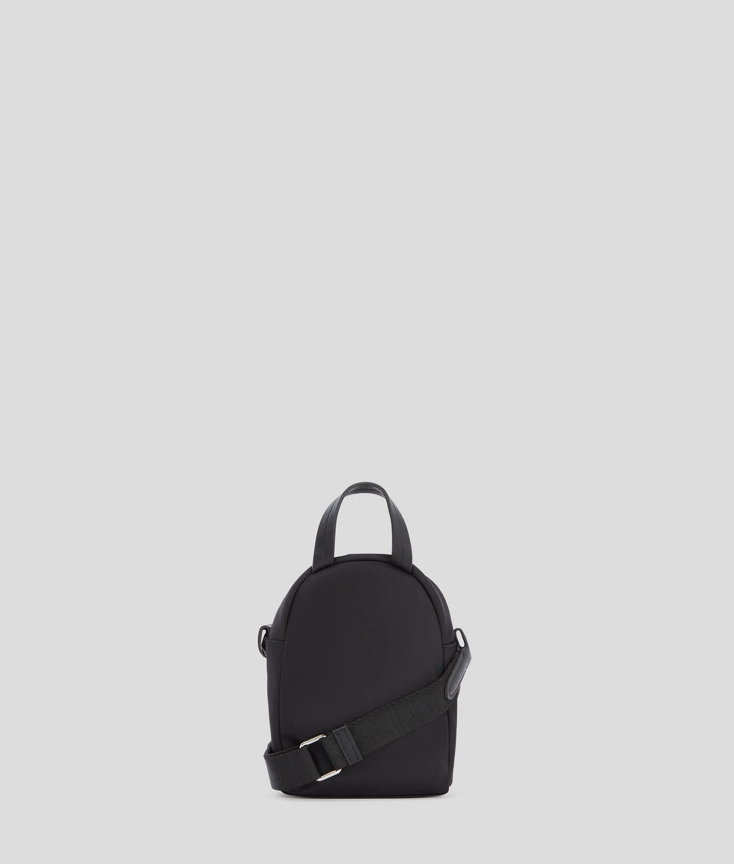 POCHETTE AVEC BANDOULIÈRE EN NYLON IKON - Noir