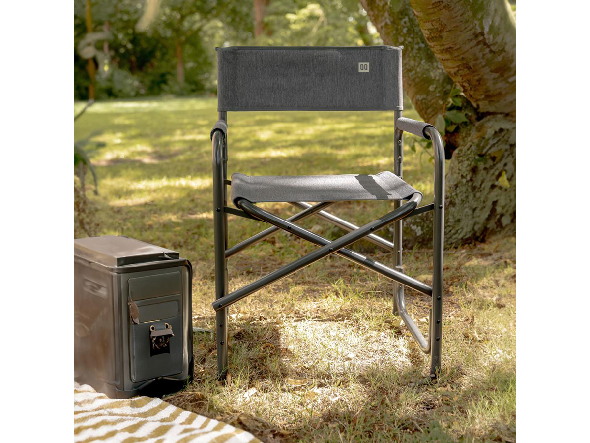 Travellife Lago stormy grey regisseursstoel