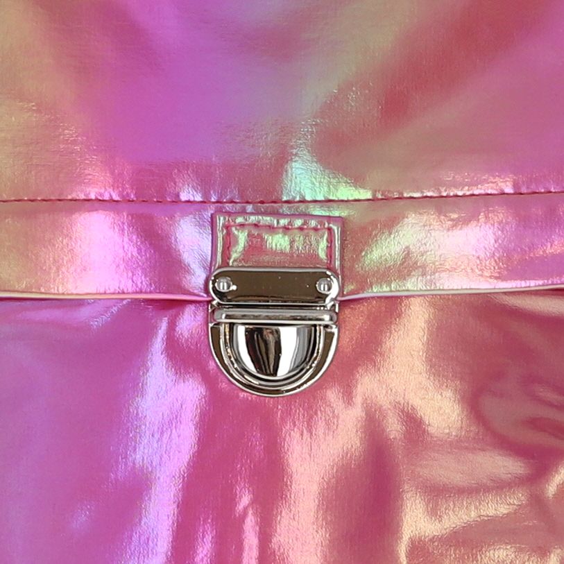 Sac à dos enfant rose à reflets irisés Jolie saison