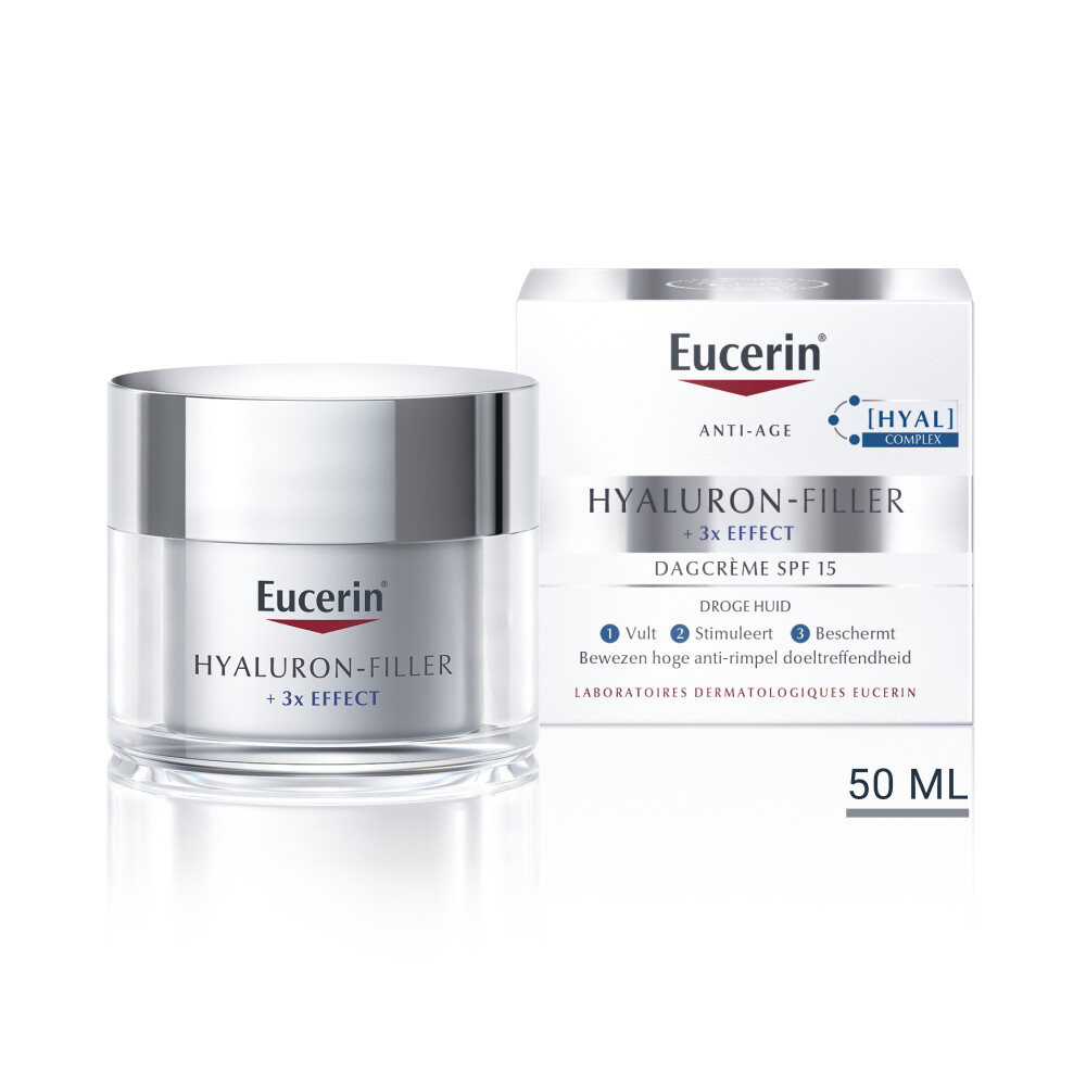Eucerin Hyaluron-Filler + 3x Effect Dagcrème Droge Huid SPF 1550 ml