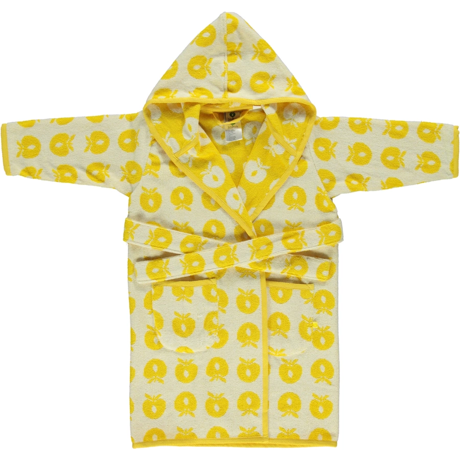 Smafolk Bademantel Apfel yellow