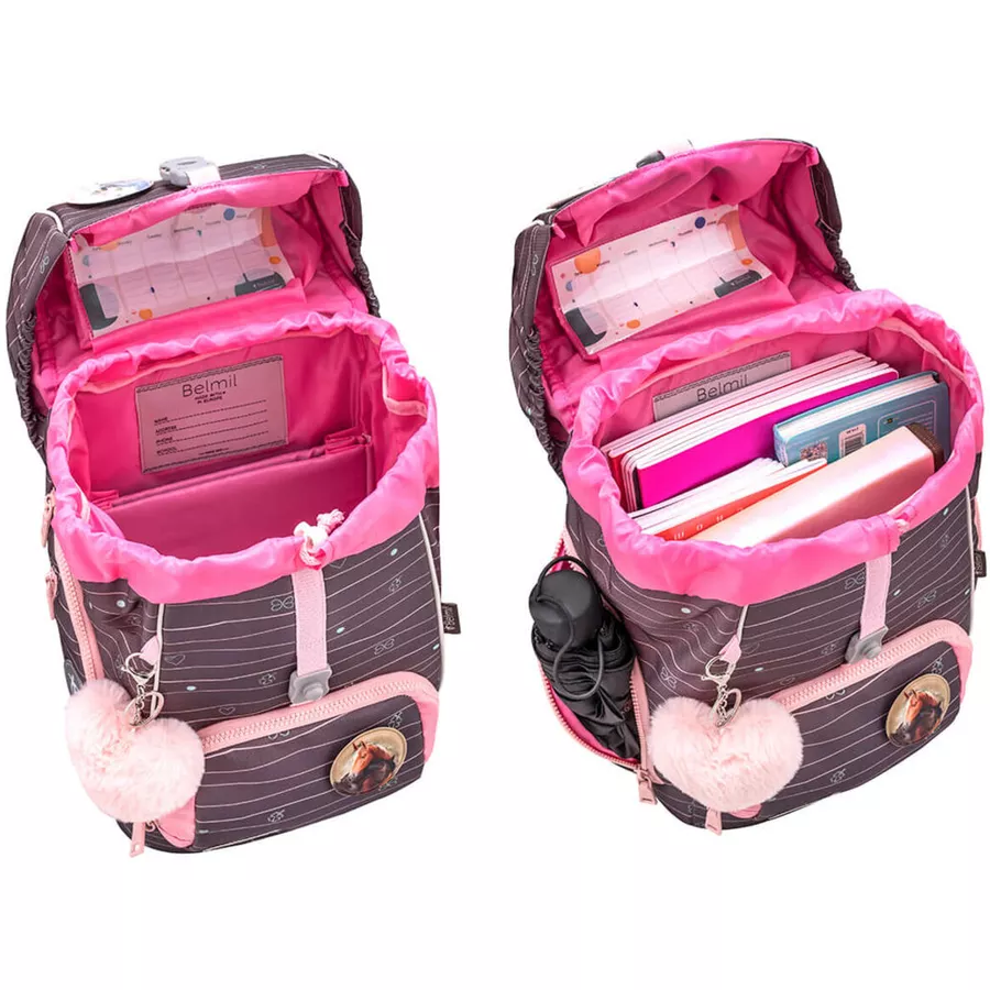 Belmil Schulranzen Premium Comfy Plus Set 5-teilig Mint