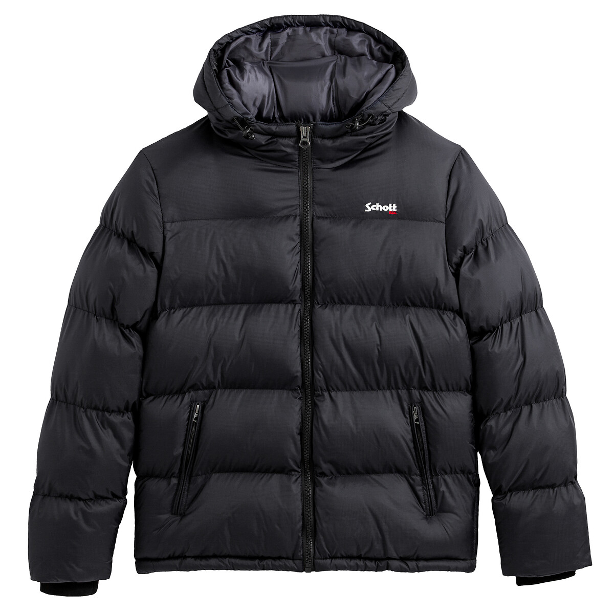 Jaqueta de plumas SCHOTT com zíper e capuz Idaho 2