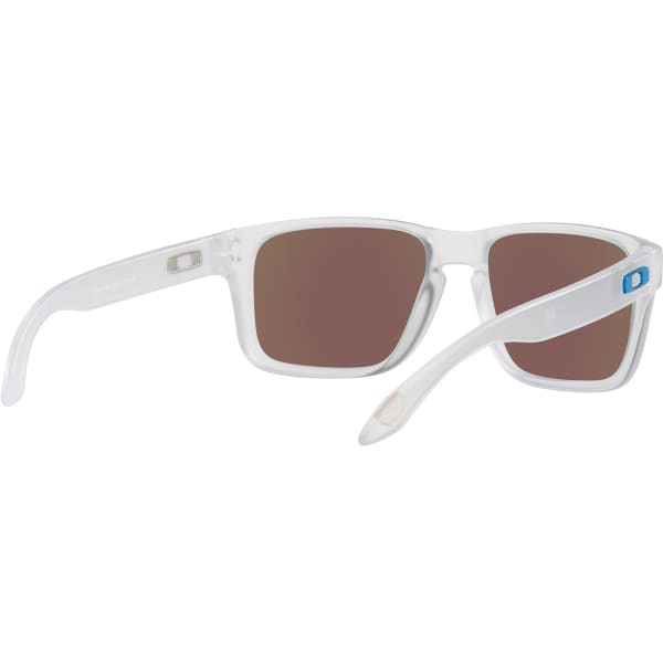 Lunette de soleil lifestyle OAKLEY HOLBROOK XS W/ PRIZM MATTE CLEAR W/ PRIZM SAPPHIRE