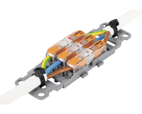 Wago 221-2411 Doorvoerconnector 0,2-4mm² 2-aderige hefboomklem 60 stuks