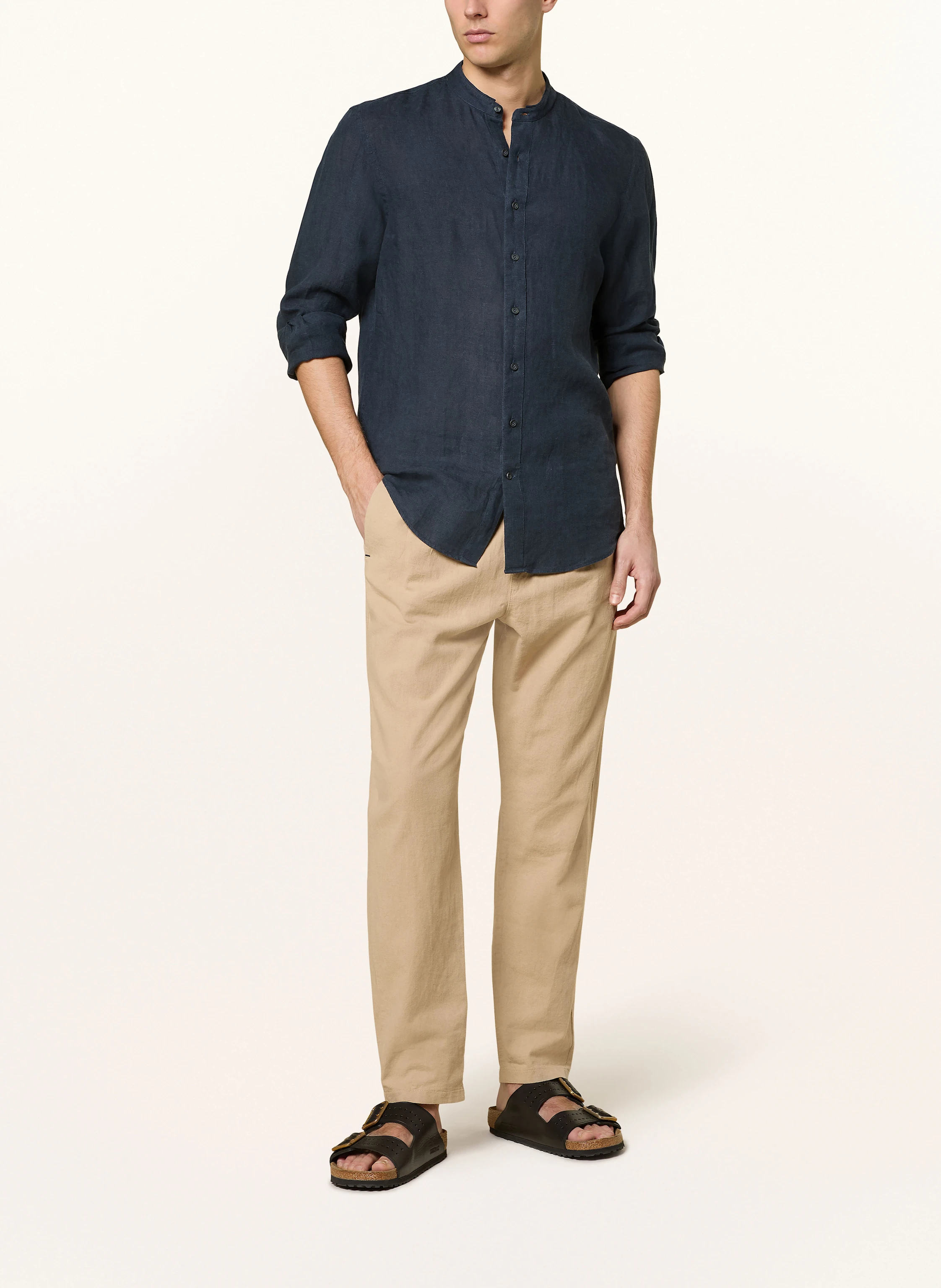 PROFUOMO Leinenhemd Regular Fit