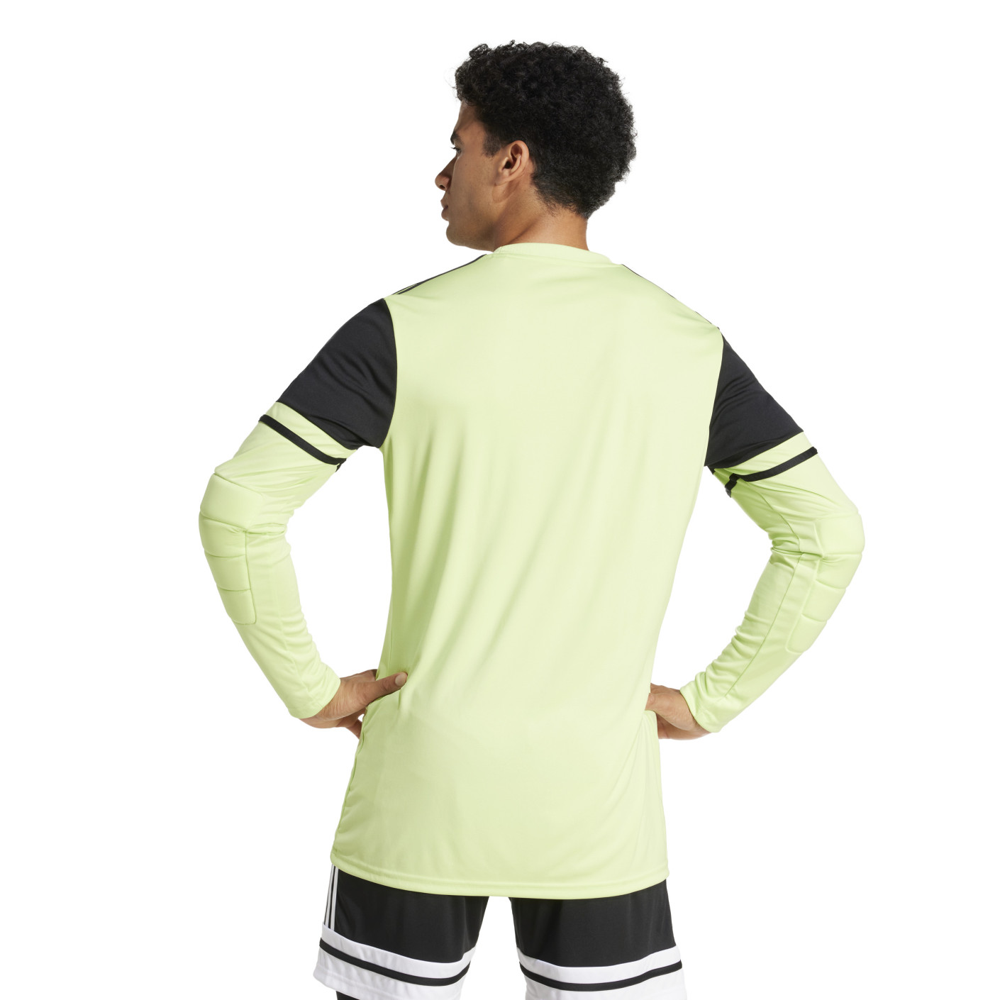 Adidas Squadra 25 Keepersshirt Lange Mouwen Neongeel Zwart