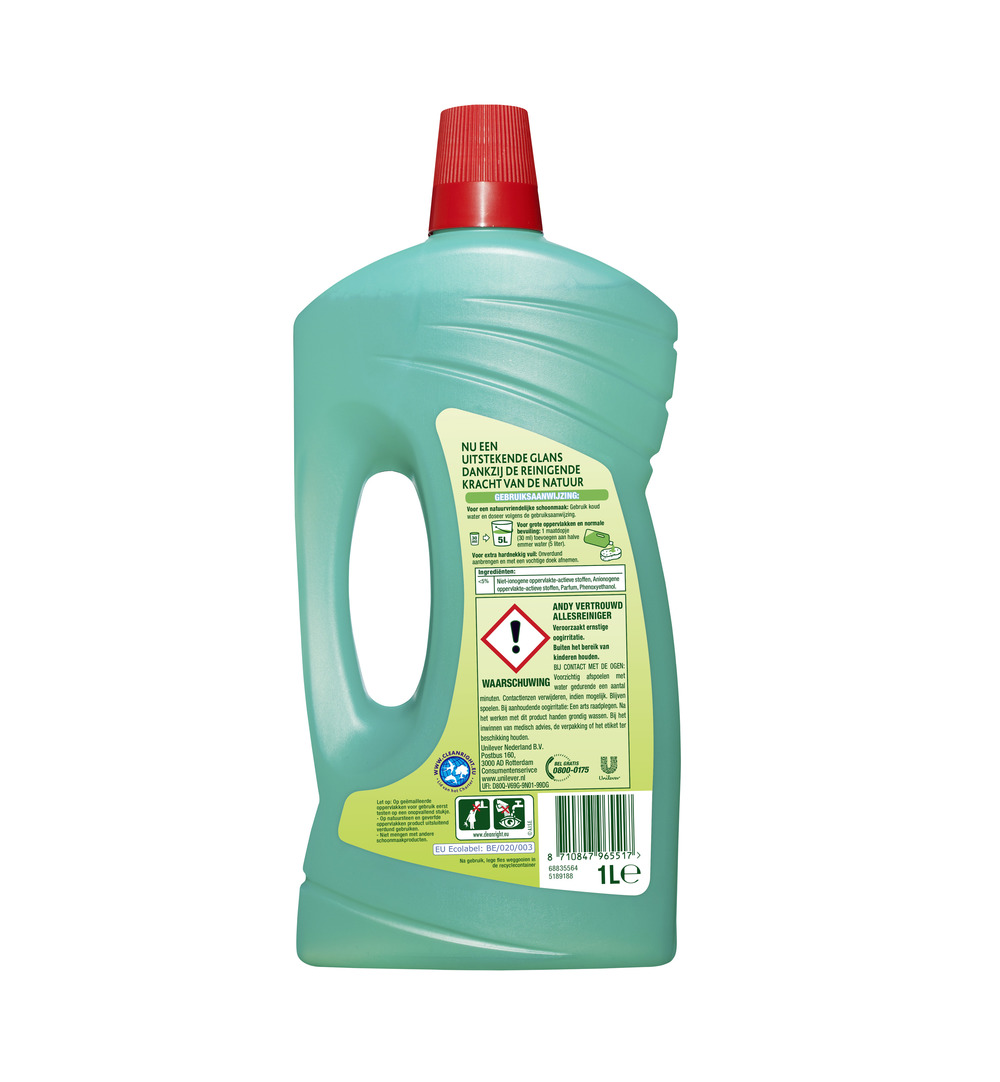 Andy Allesreiniger vertrouwd (1000 ml)