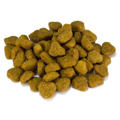Ração para cães adultos, sabor cordeiro e arroz.