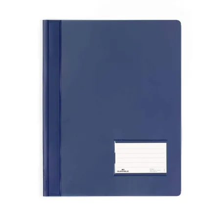Durable 268007 Schnellhefter, transluzent dunkelblau