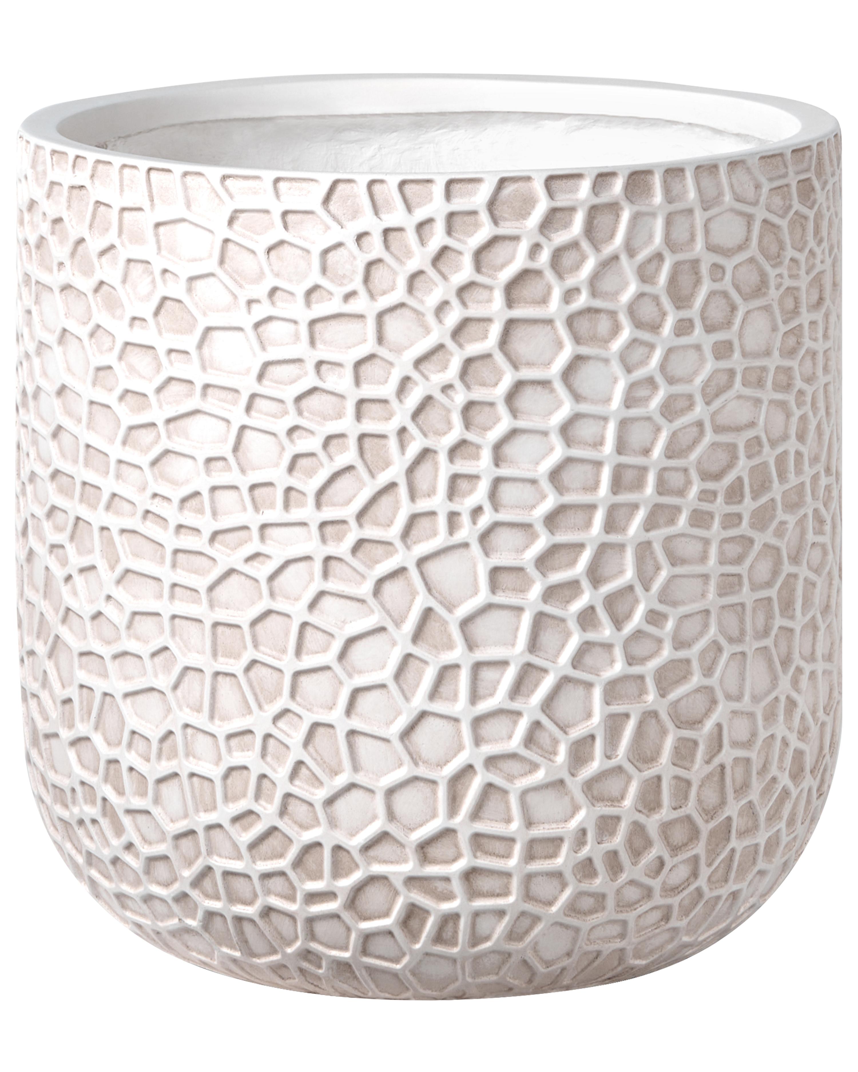 Bloempot YUHUA 43 cm Lichtbeige