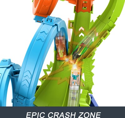 Hot Wheels Action 4-Loop Crash Out Bilbane