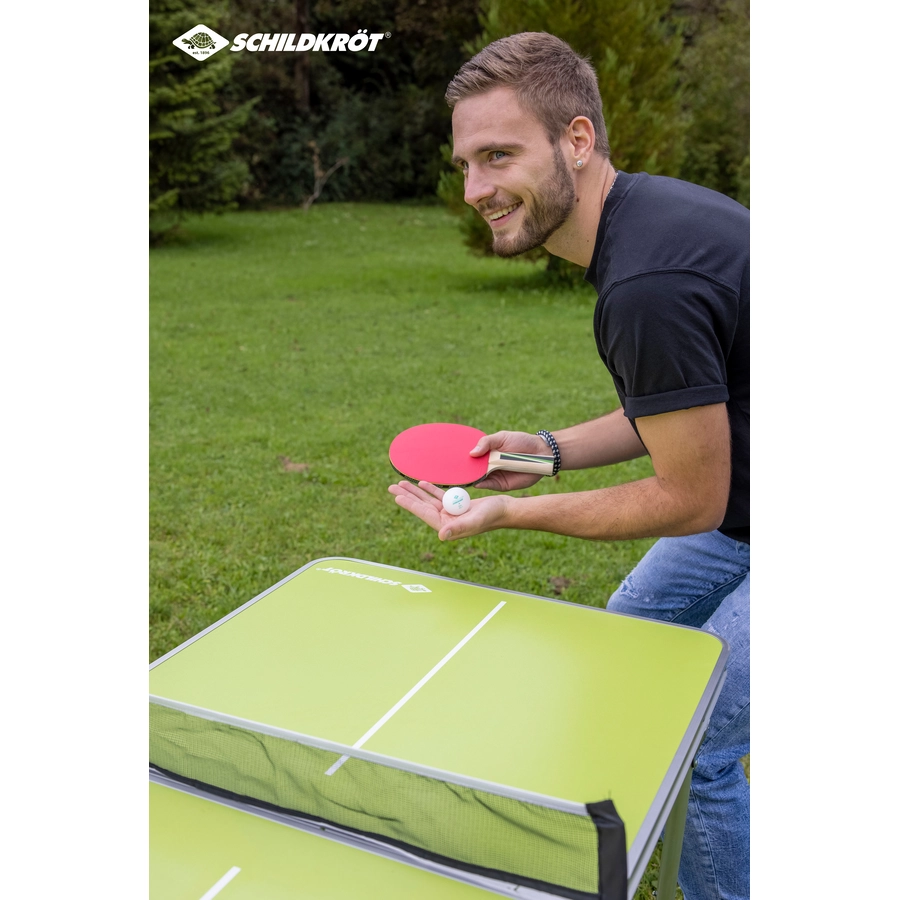 SCHILDKRÖT® Tragbarer Midi Tischtennistisch