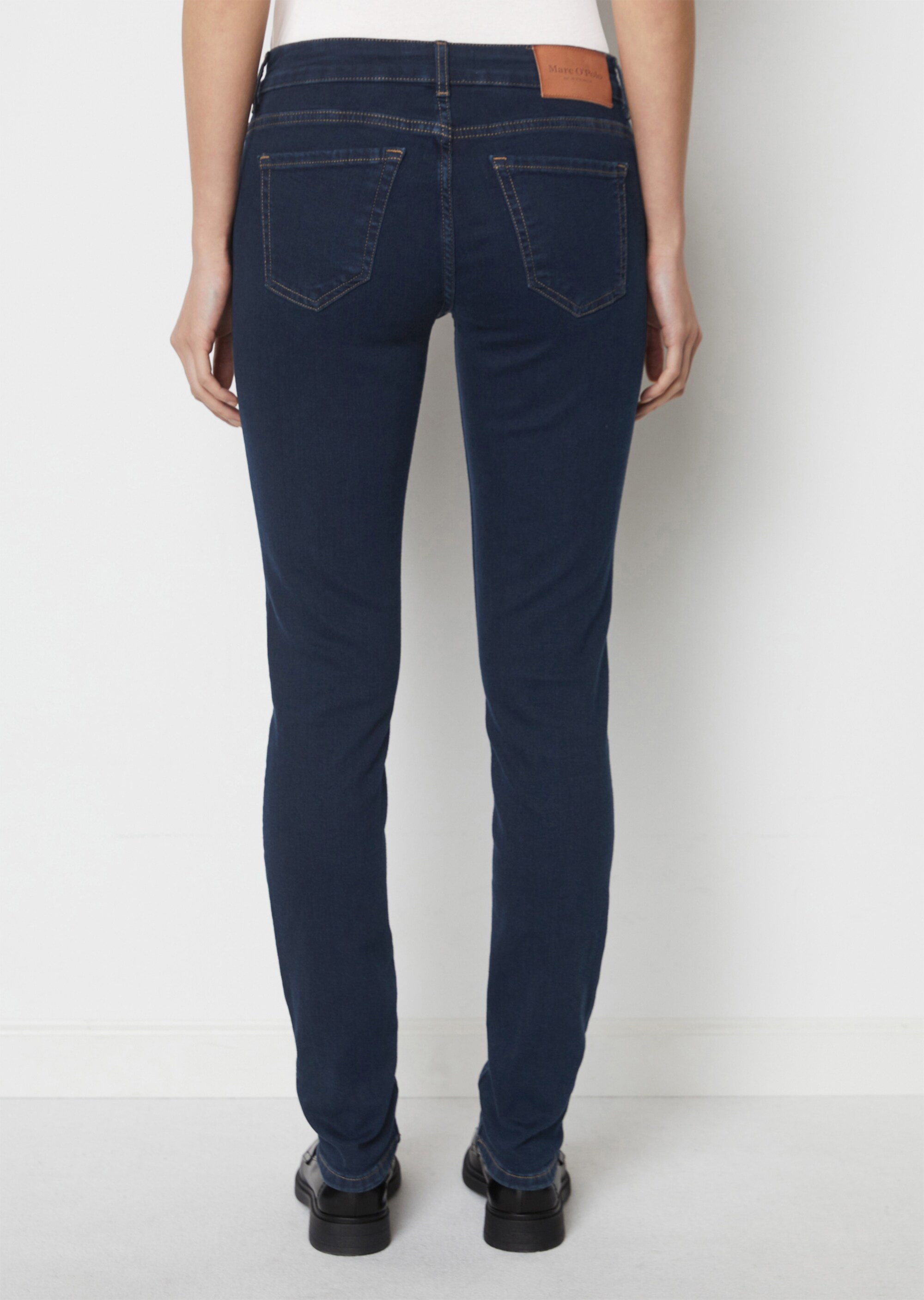 Jeans Modell ALBY slim aus stretchigem Bio-Baumwolle-Mix